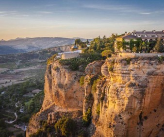 View of Ronda in Spain